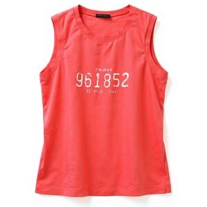 EUC Theory Bright Coral Muscle Tee P